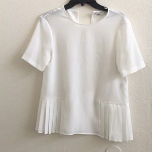 Zara Simple white Blouse